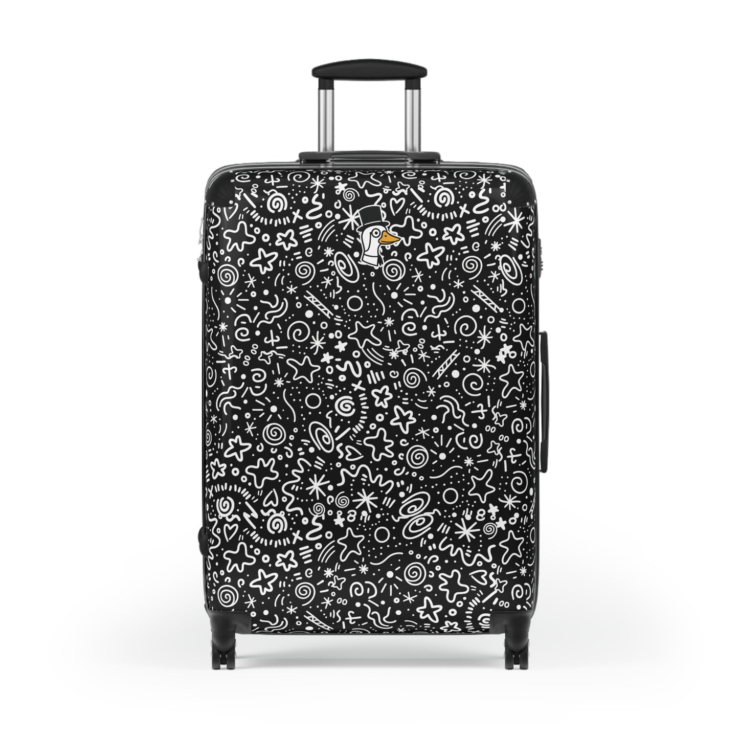Silly Goose Hard-Shell Suitcase Black