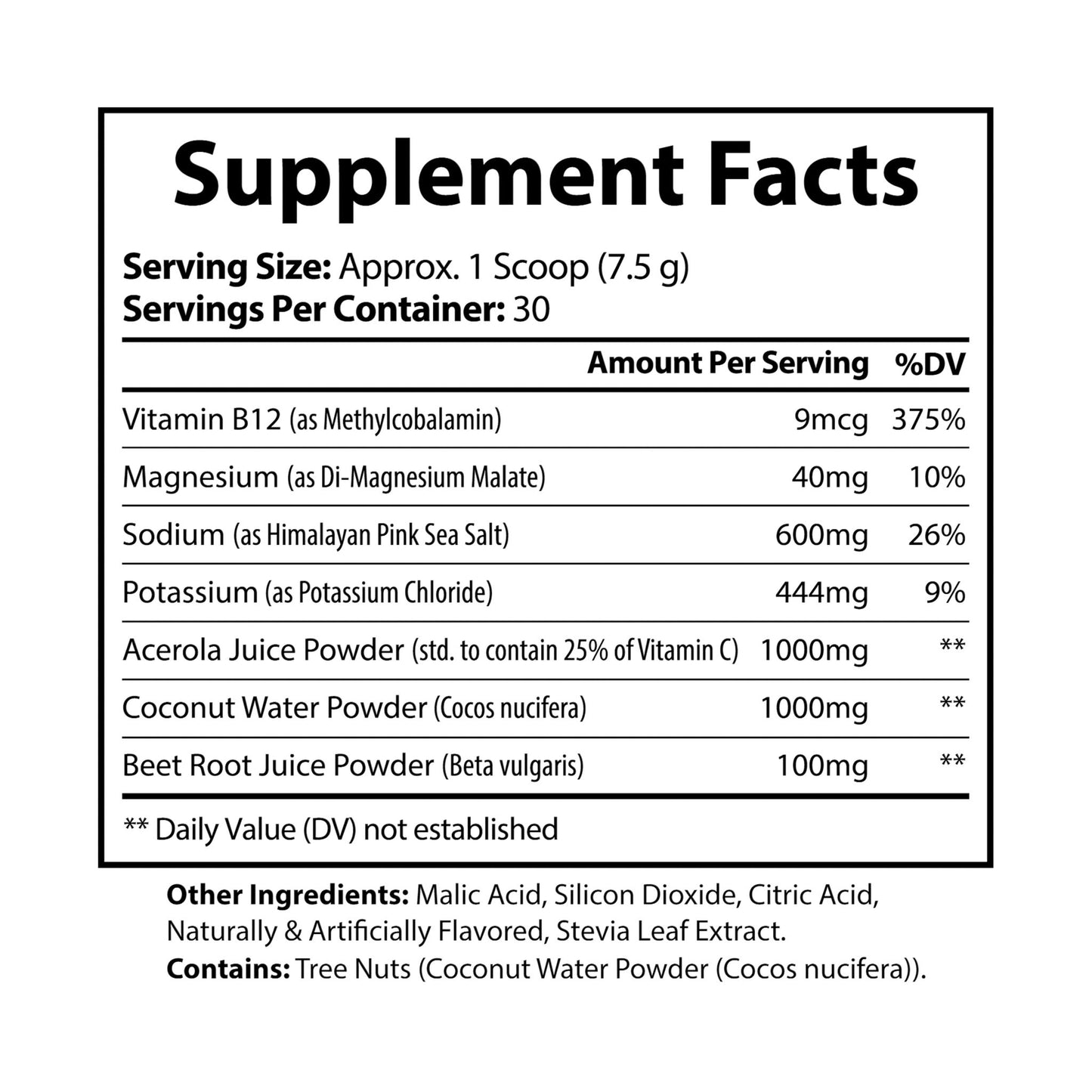 ION + Select Electrolyte Powder