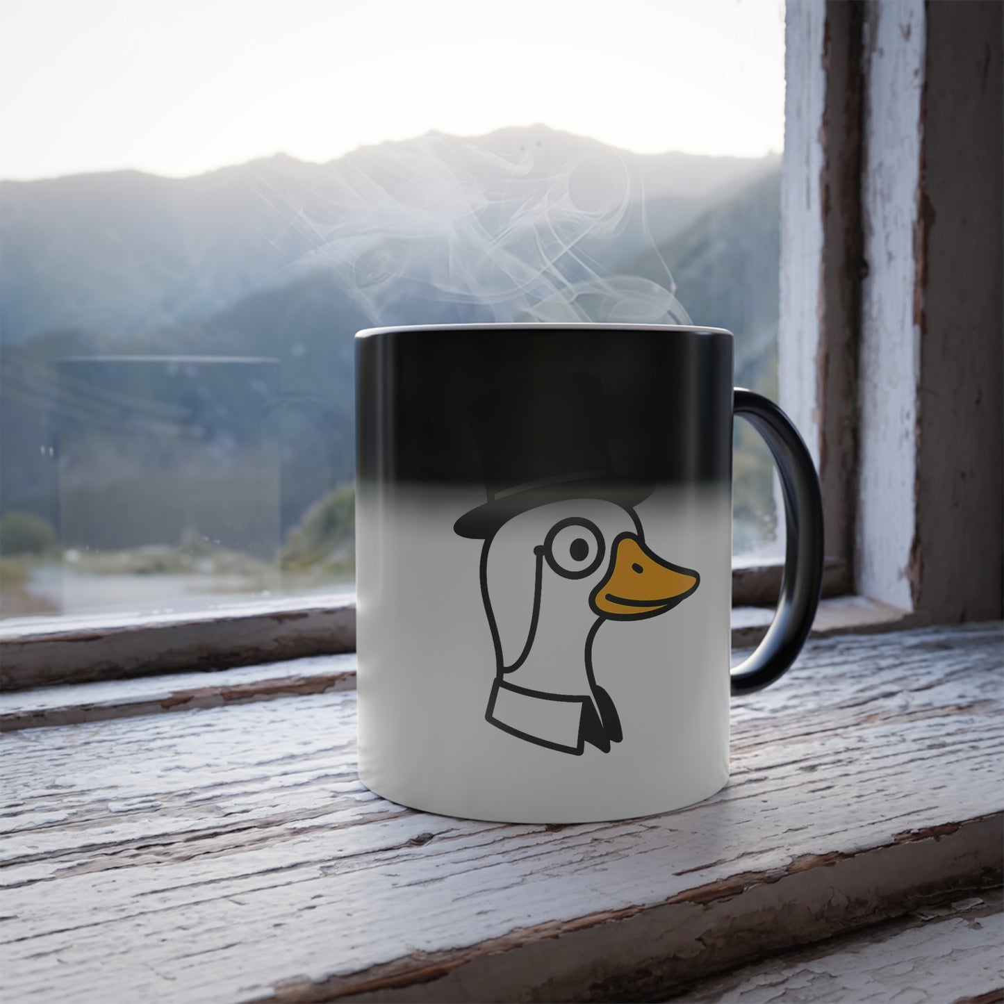 Silly Goose Color Morphing Mug