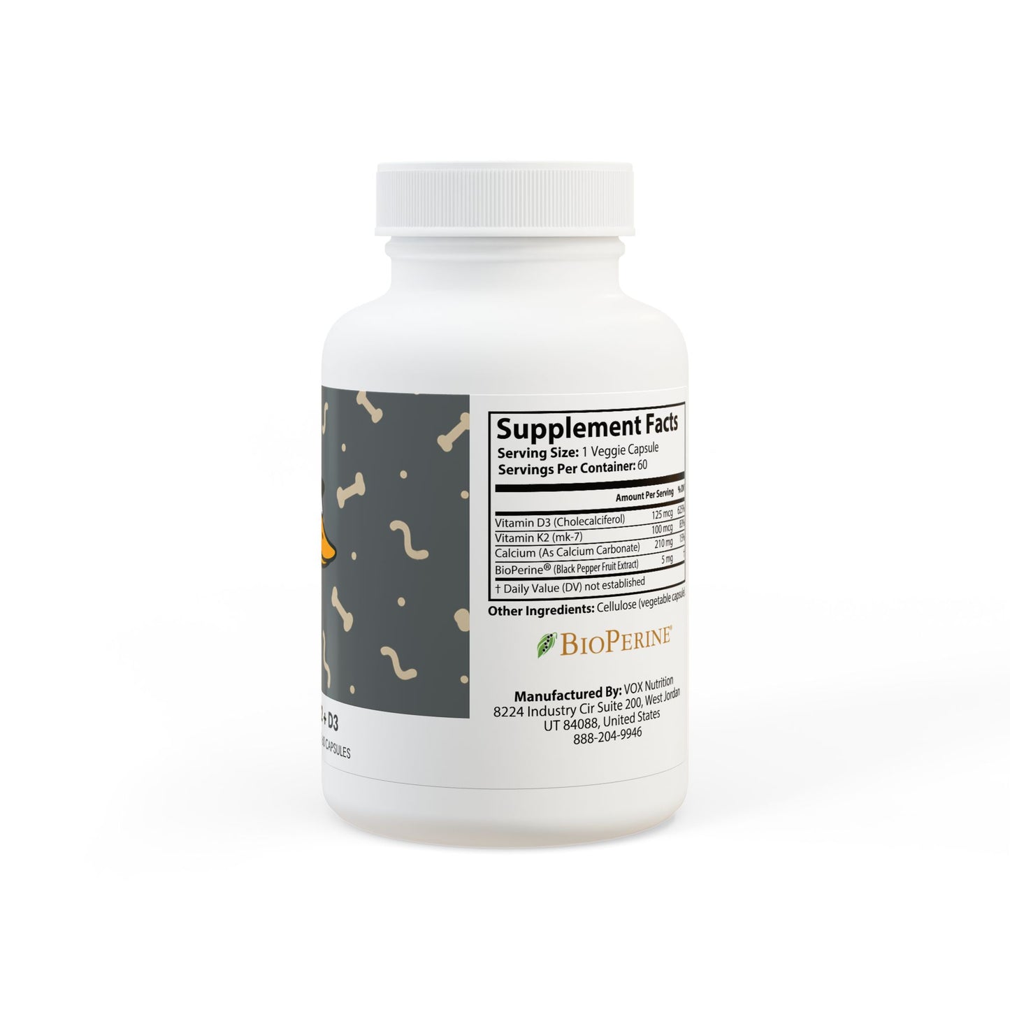 Vitamin K2 + D3 Capsules
