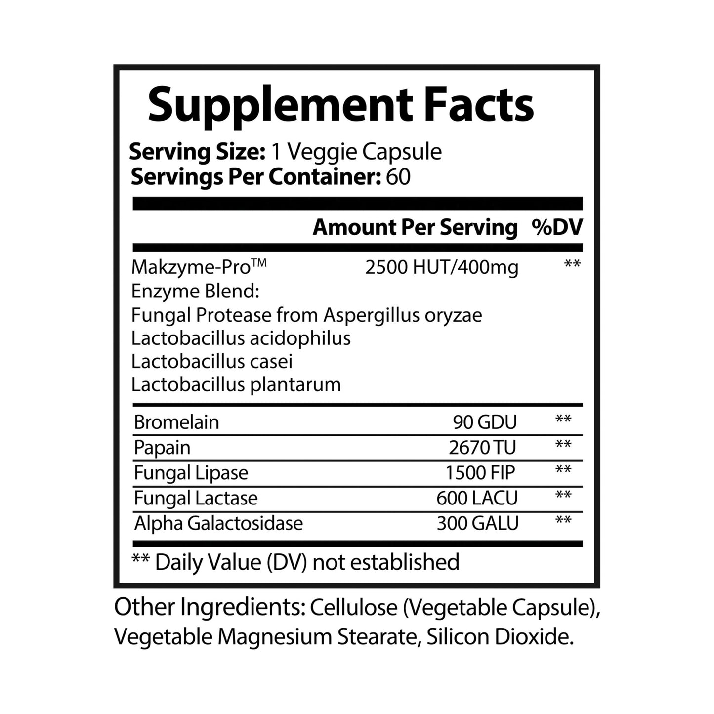 Digestive Enzyme Blend Capsules