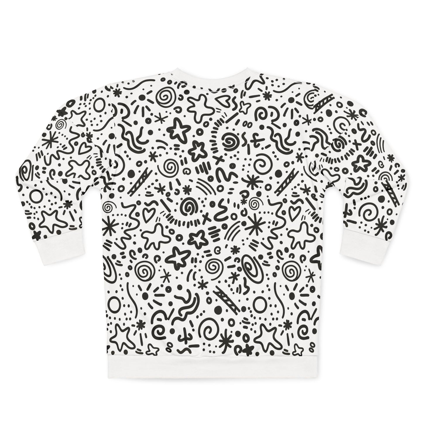 Get Silly - Patterned Crewneck