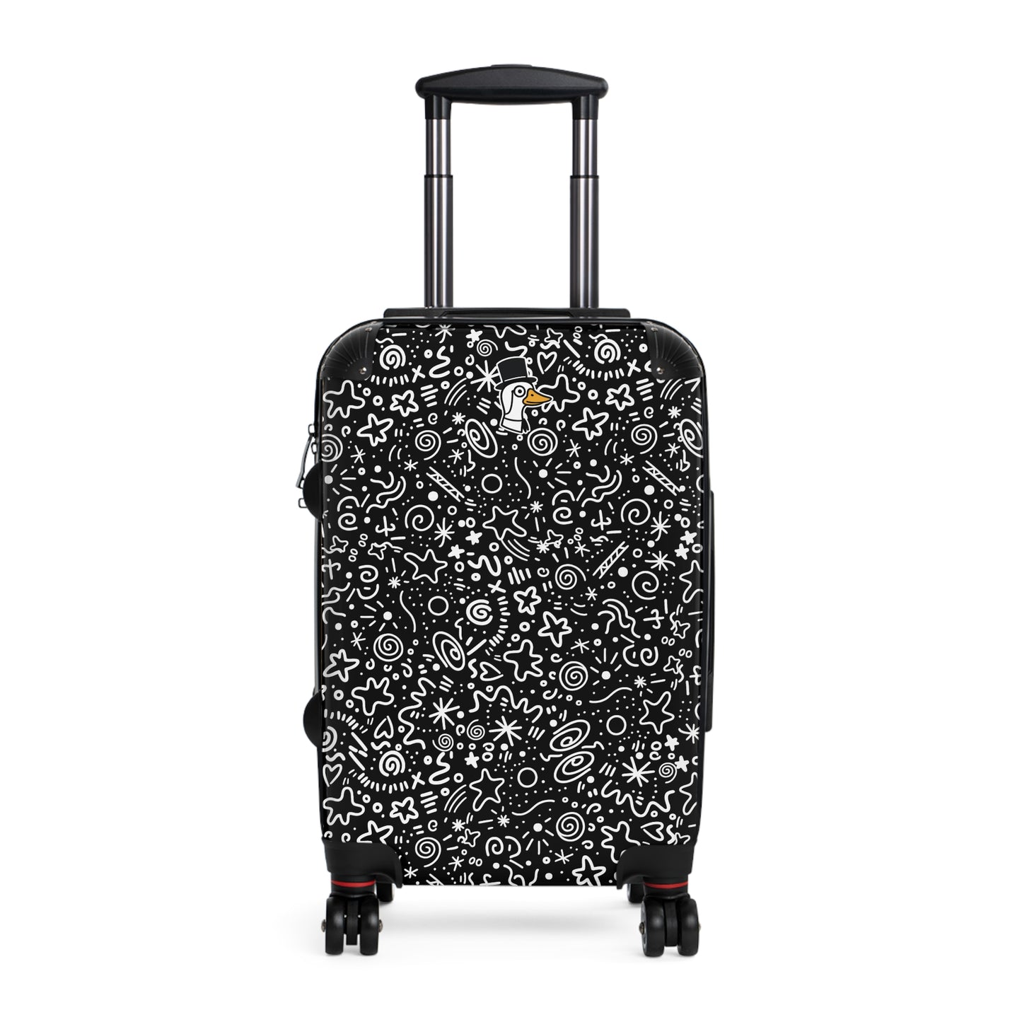 Silly Goose Hard-Shell Suitcase Black