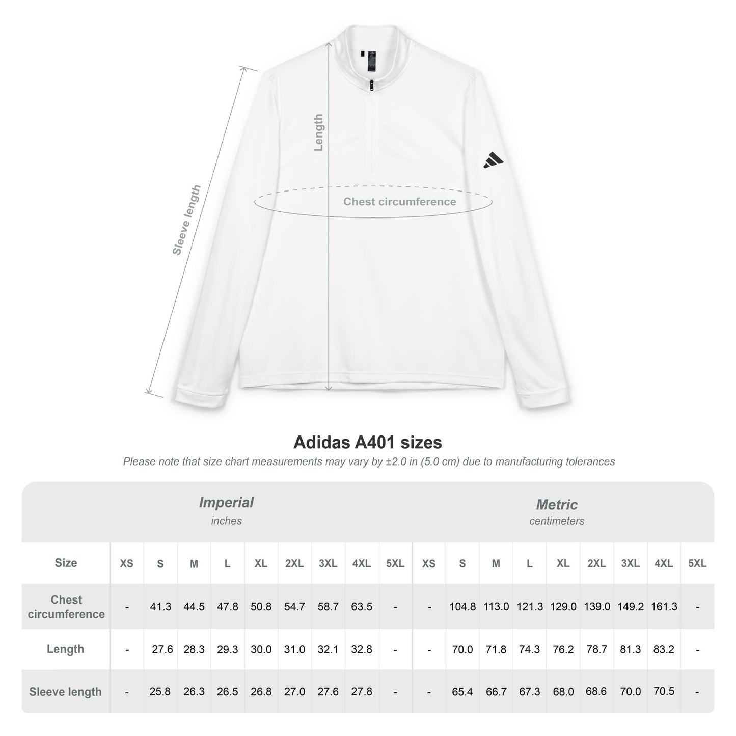 adidas® Silly Goose Quarter-Zip Pullover