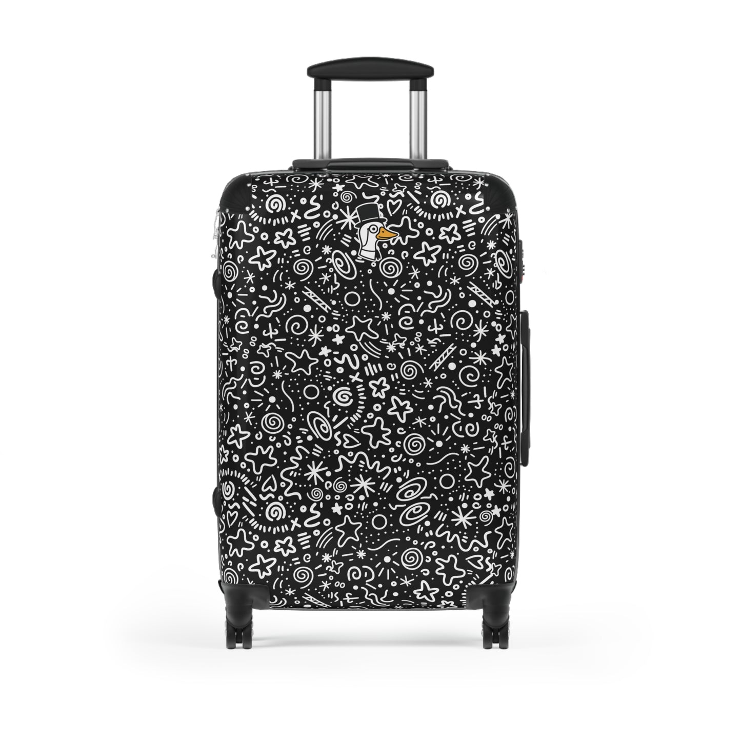 Silly Goose Hard-Shell Suitcase Black