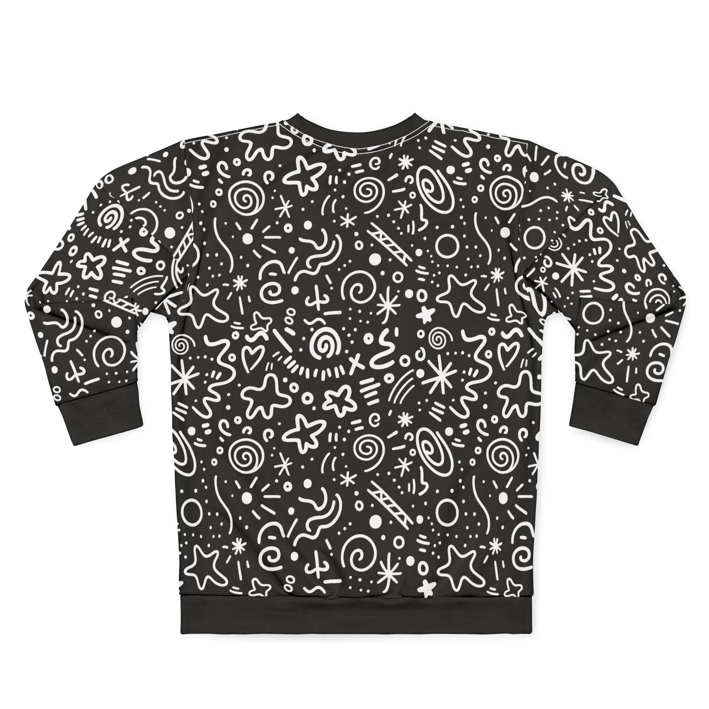 Stay Silly - Patterned Crewneck