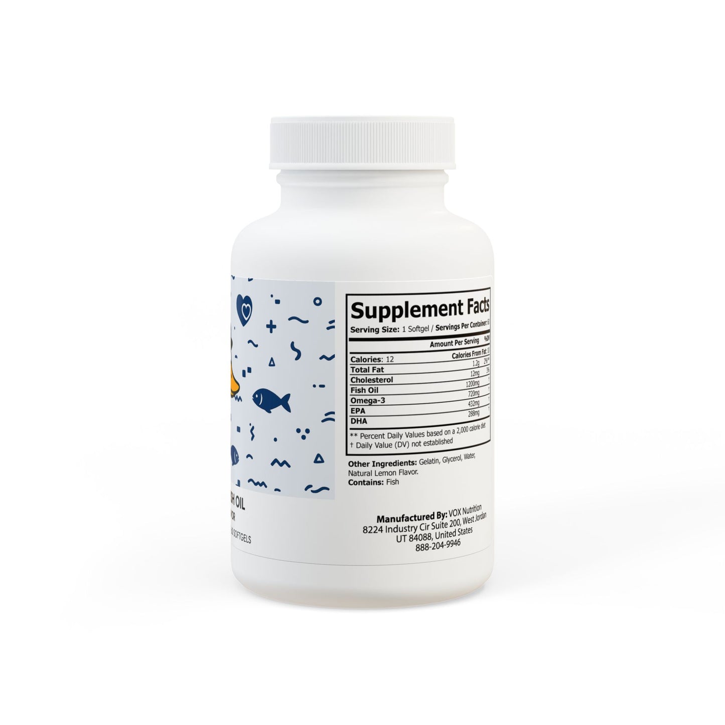 Omega 3 Fish Oil Softgels