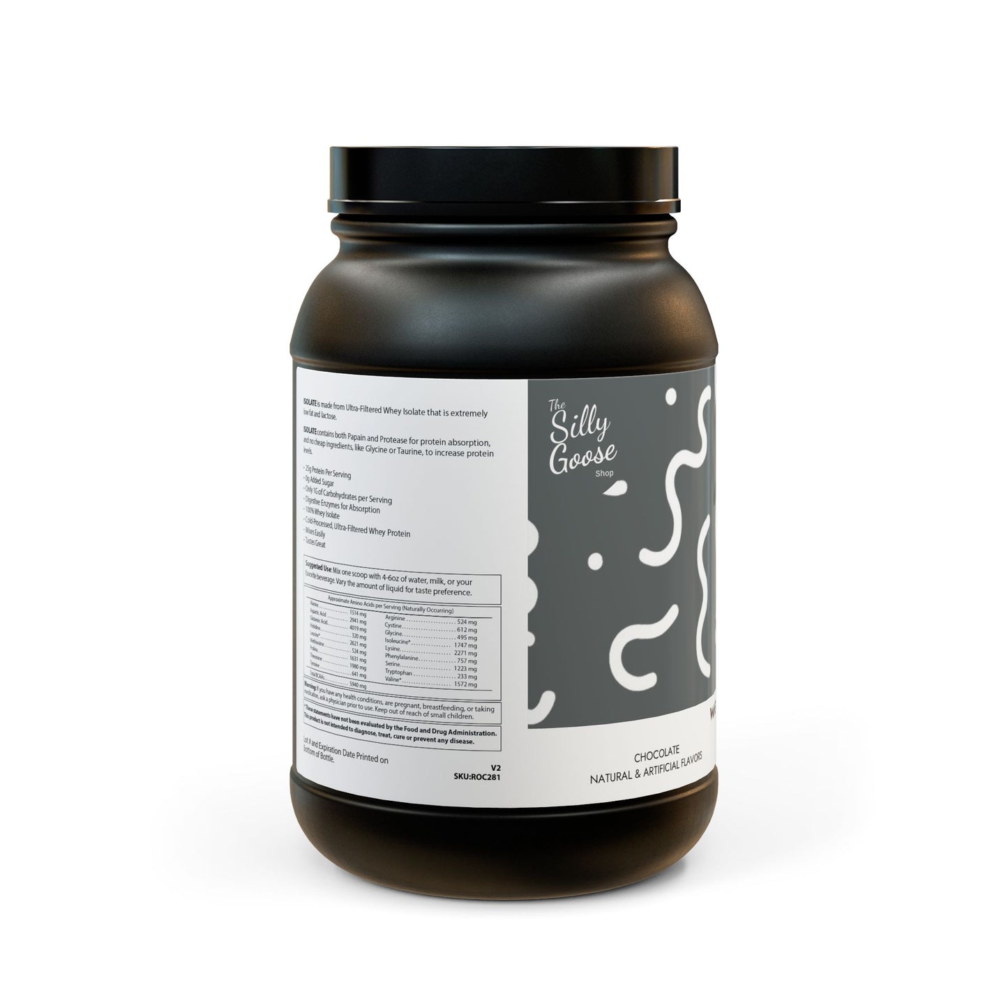 Whey Isolate Protein - Chocolate