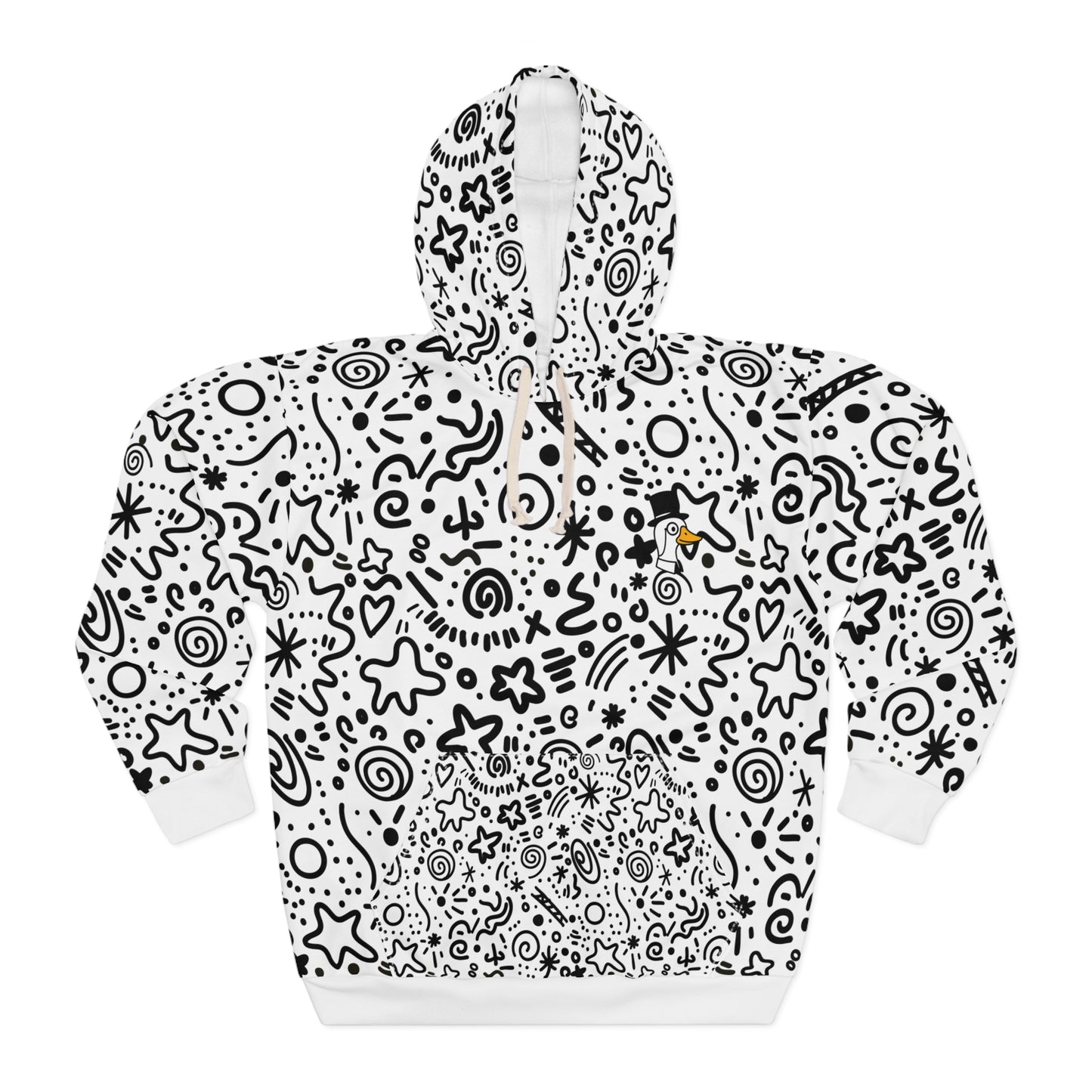Get Silly - Patterned Hoodie
