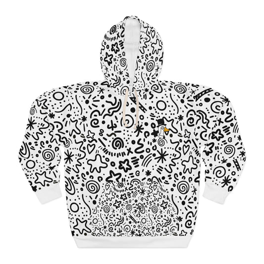 Get Silly - Patterned Hoodie