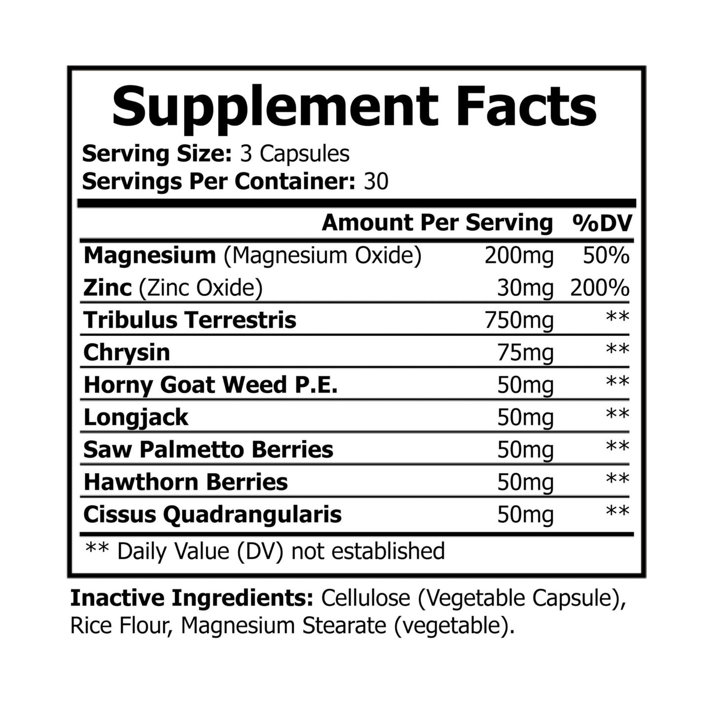 Magnesium Zinc Capsules