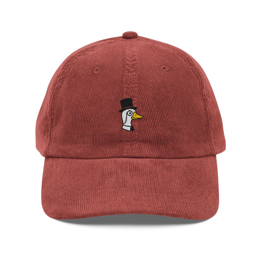 Silly Goose Vintage Corduroy Hat