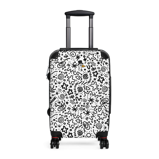Silly Goose Hard-Shell Suitcase - White