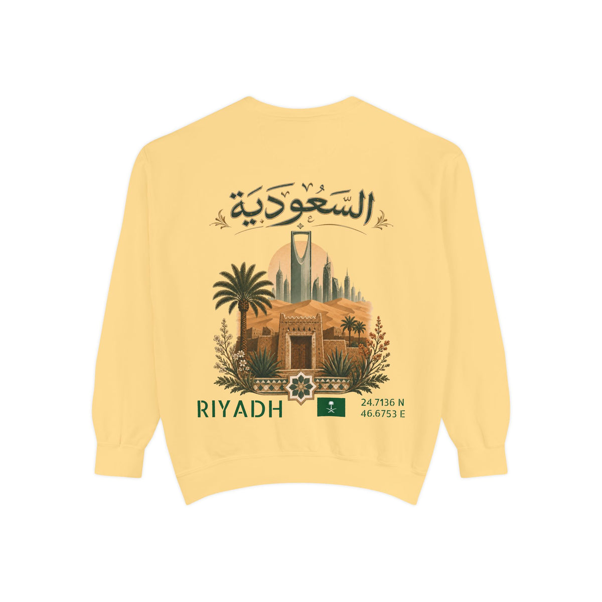 Silly Goose Universal Crewneck - Saudi Arabia