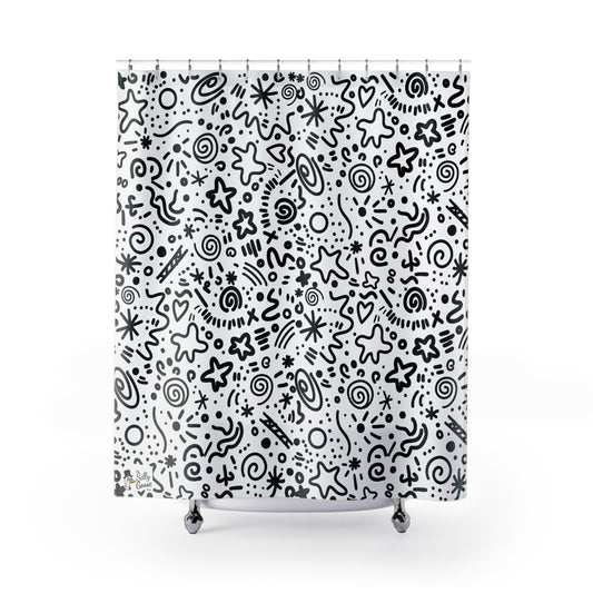Silly Goose Shower Curtain