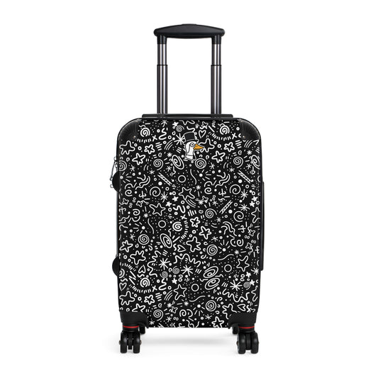 Silly Goose Hard-Shell Suitcase Black