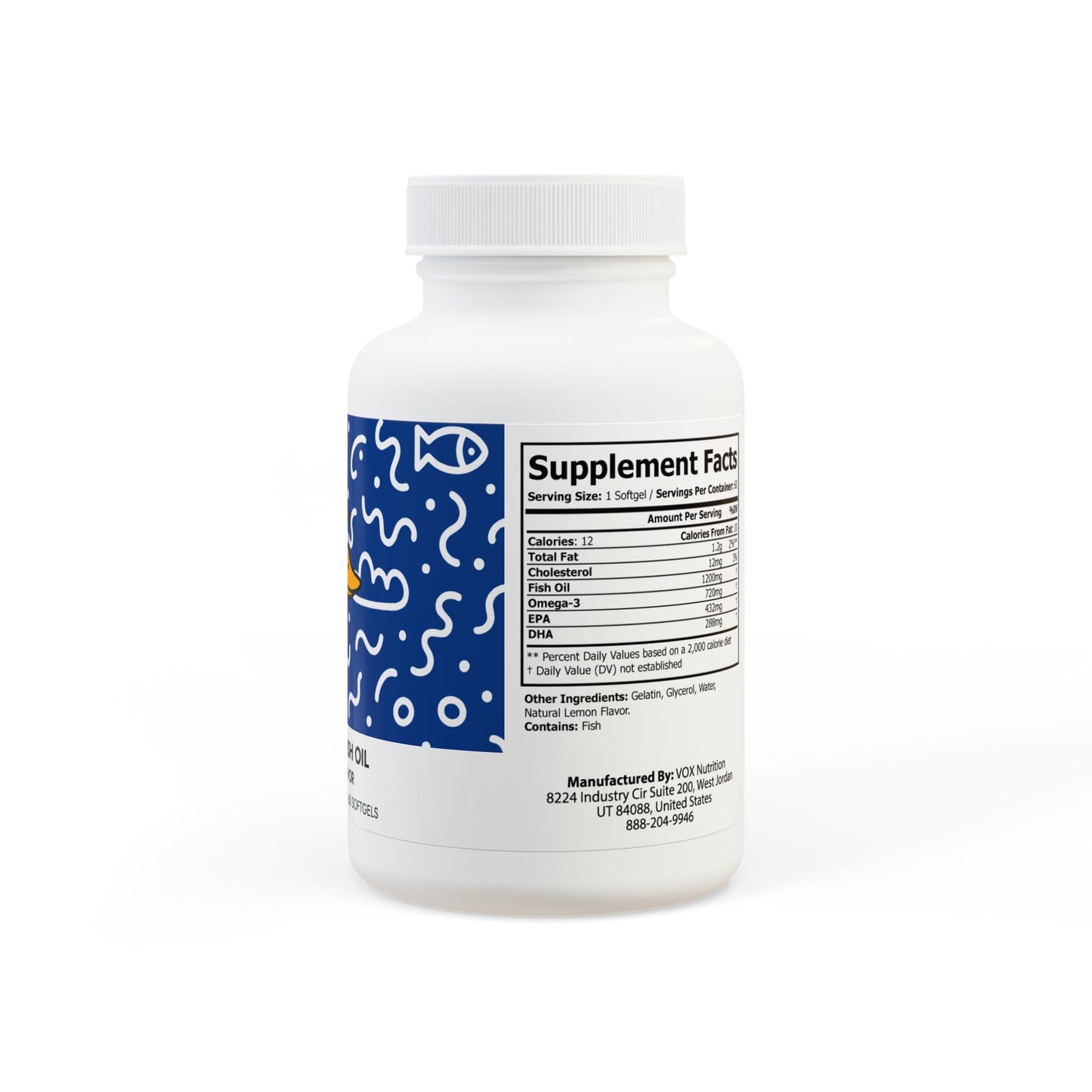 Omega 3 Fish Oil Softgels