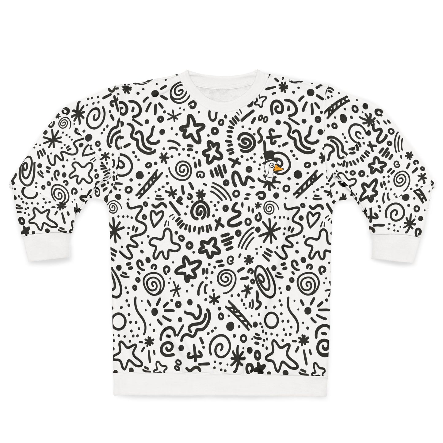 Get Silly - Patterned Crewneck