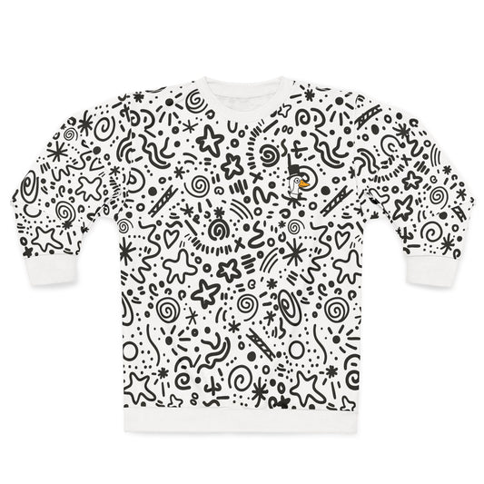 Get Silly - Patterned Crewneck