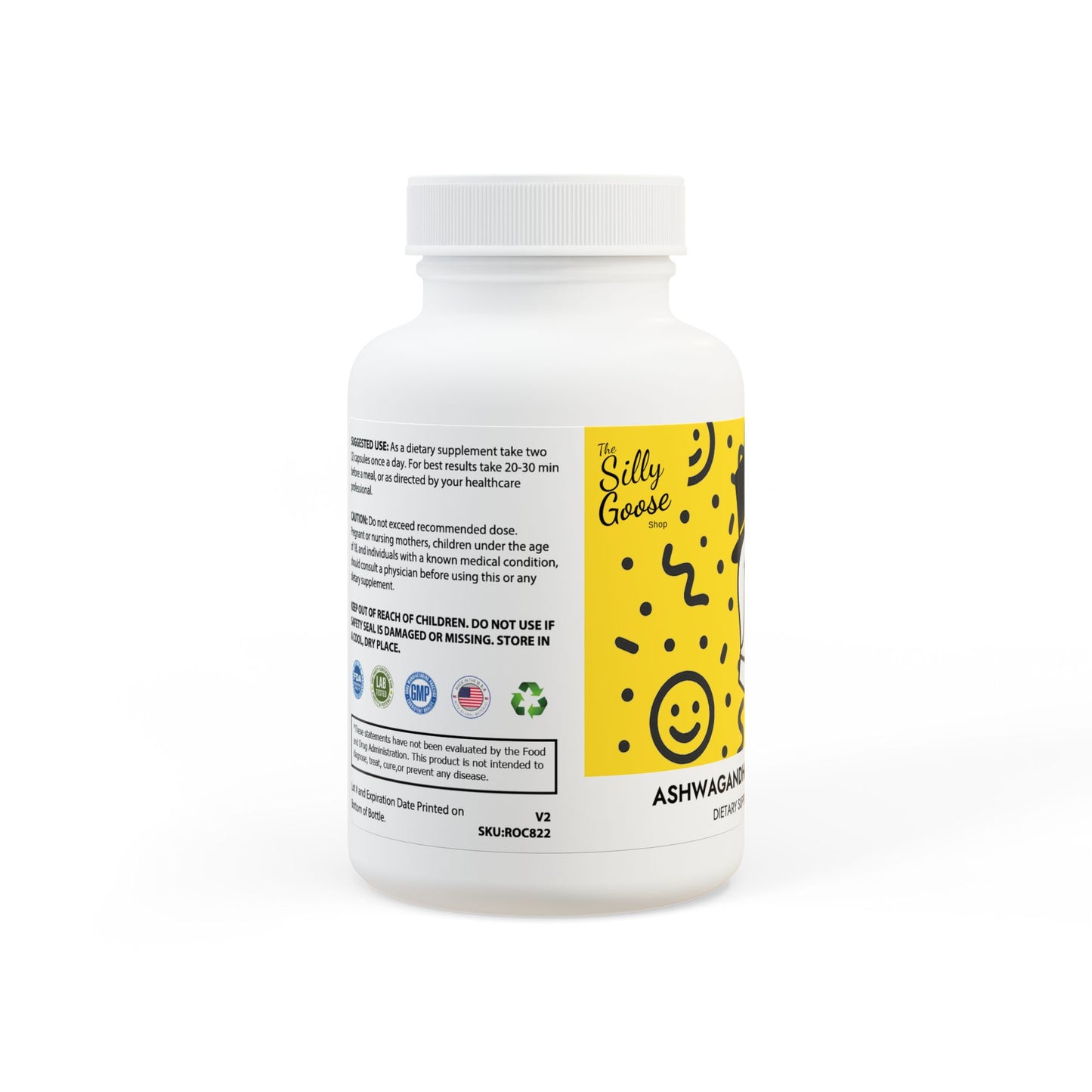 Ashwagandha and Black Pepper Capsules