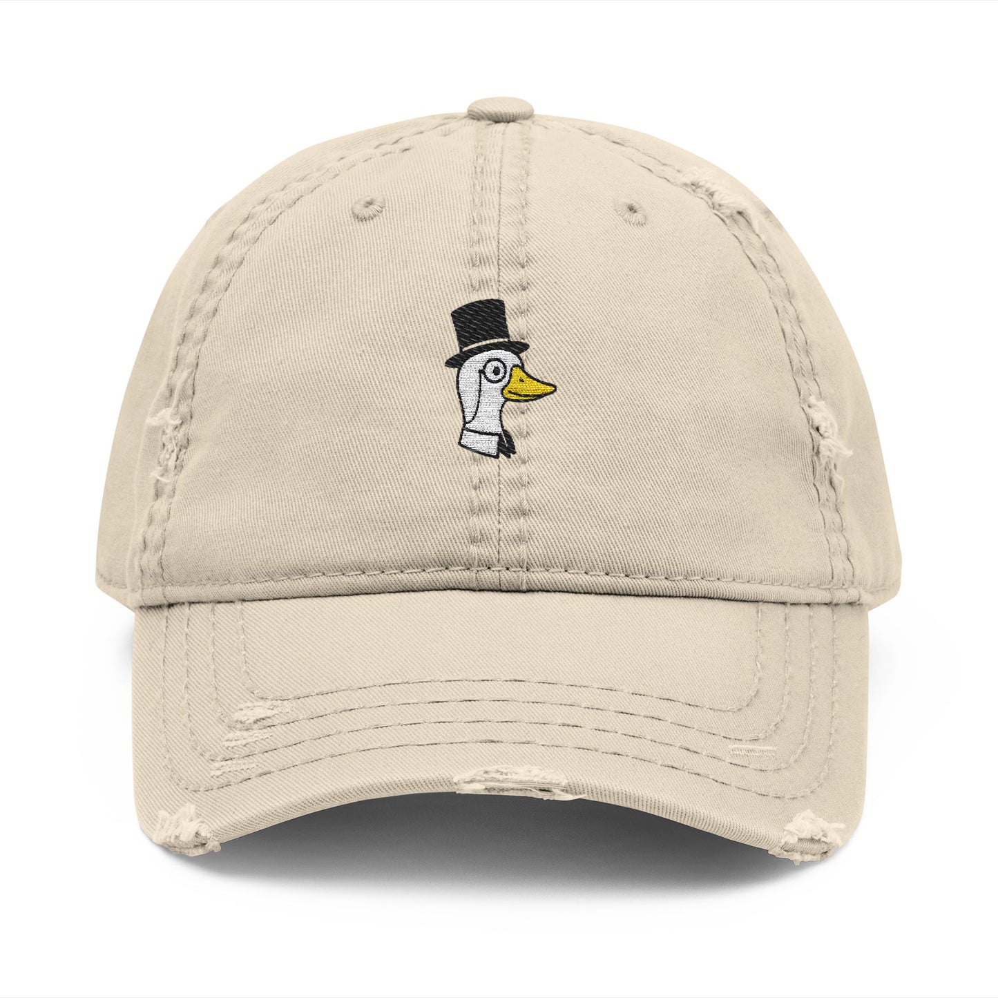 Silly Goose Distressed Dad Hat