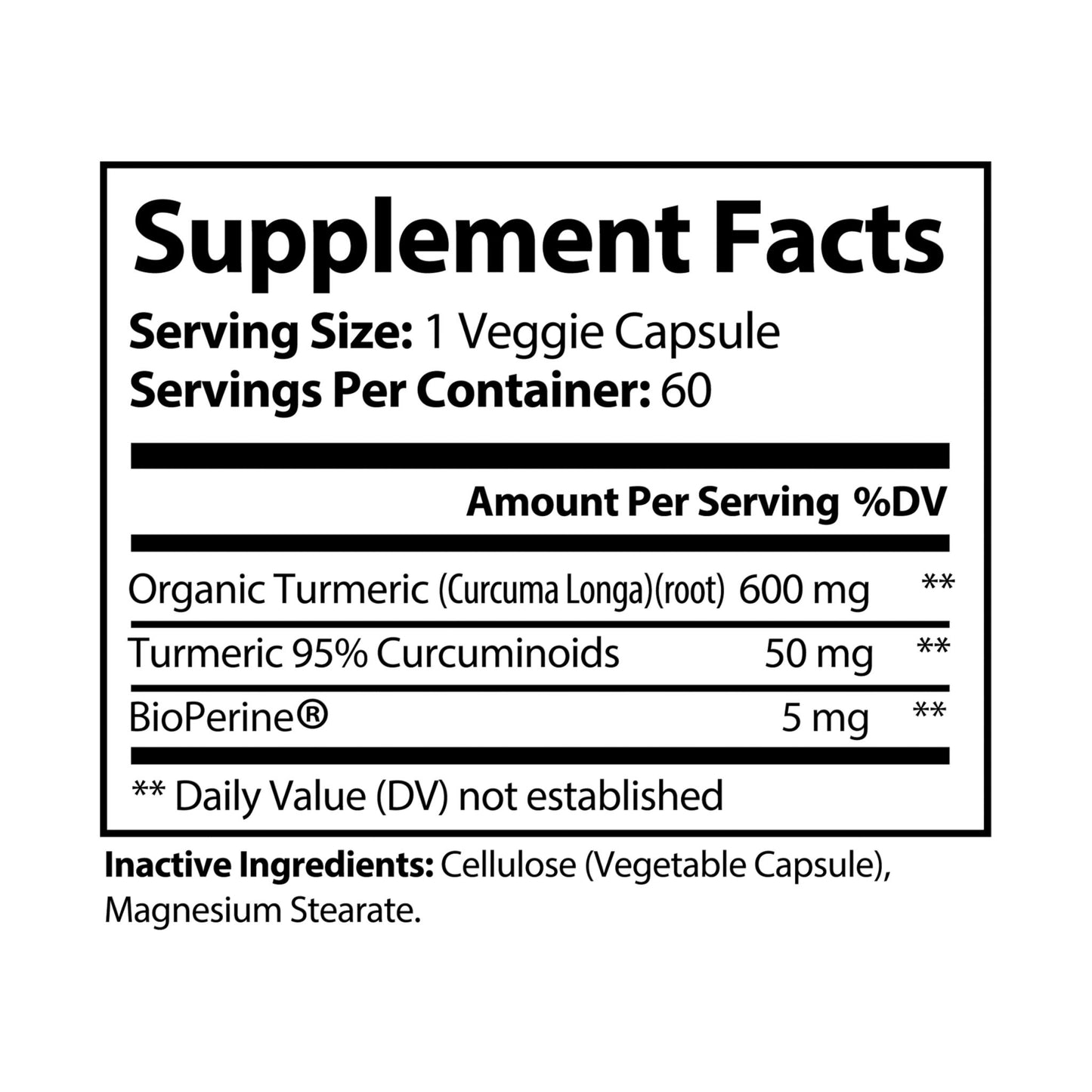 Turmeric with BioPerine® Capsules
