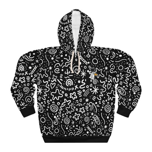 Stay Silly - Patterned Hoodie