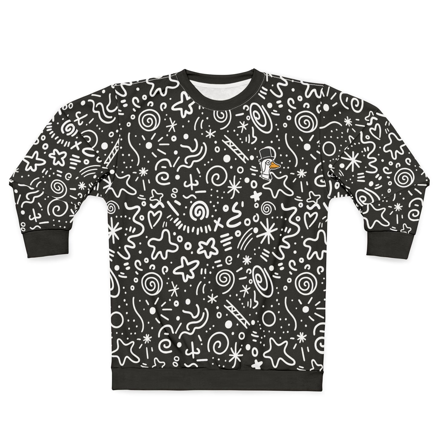 Stay Silly - Patterned Crewneck