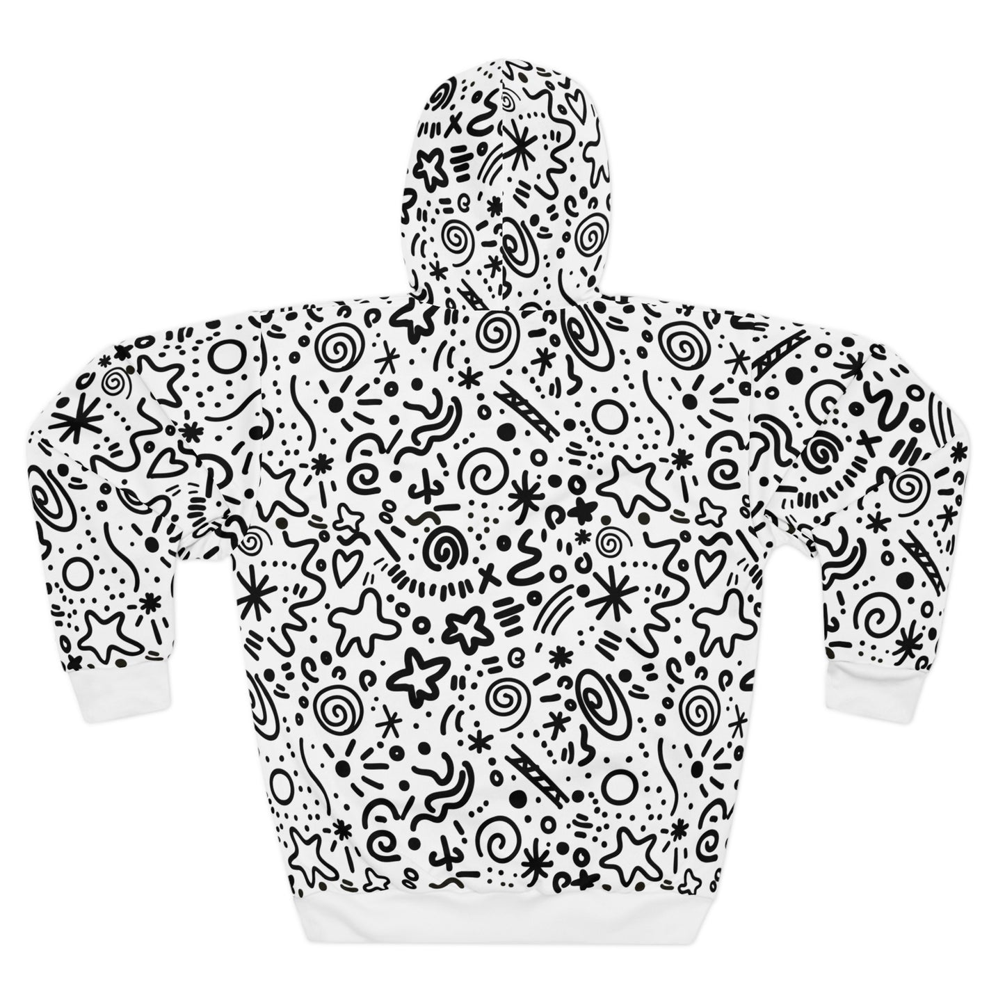 Get Silly - Patterned Hoodie